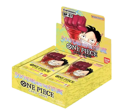 One Piece OP07 500 Years in the Future Display (Englisch)