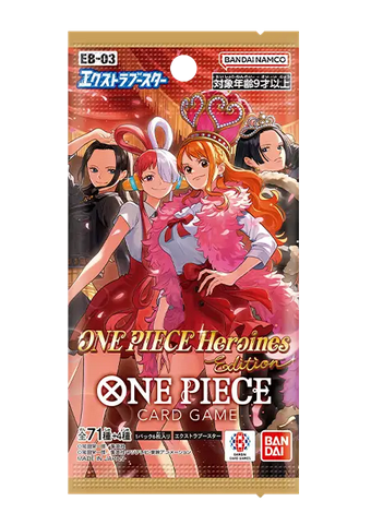 One piece EB03 Heroines Edition Booster (Japanisch)