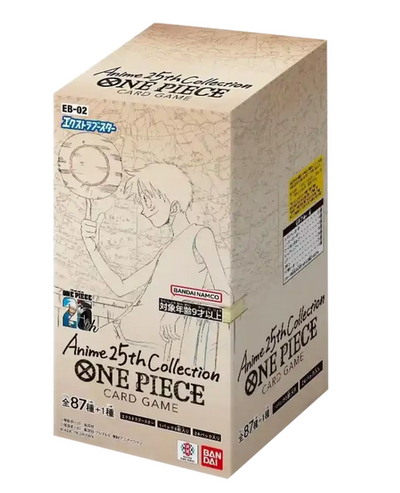 One Piece EB02 Anime 25th Collection Display (Japanisch)