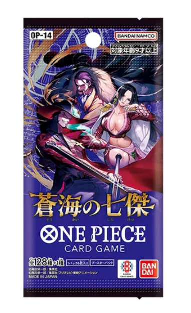 One Piece OP14 The Azure Sea’s Seven Booster (Japanisch)