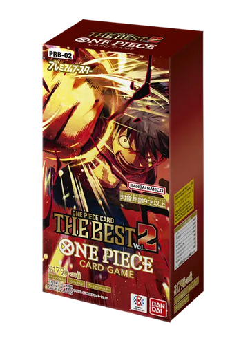 One Piece PRB-02 THE BEST vol.2 Display (Japanisch)