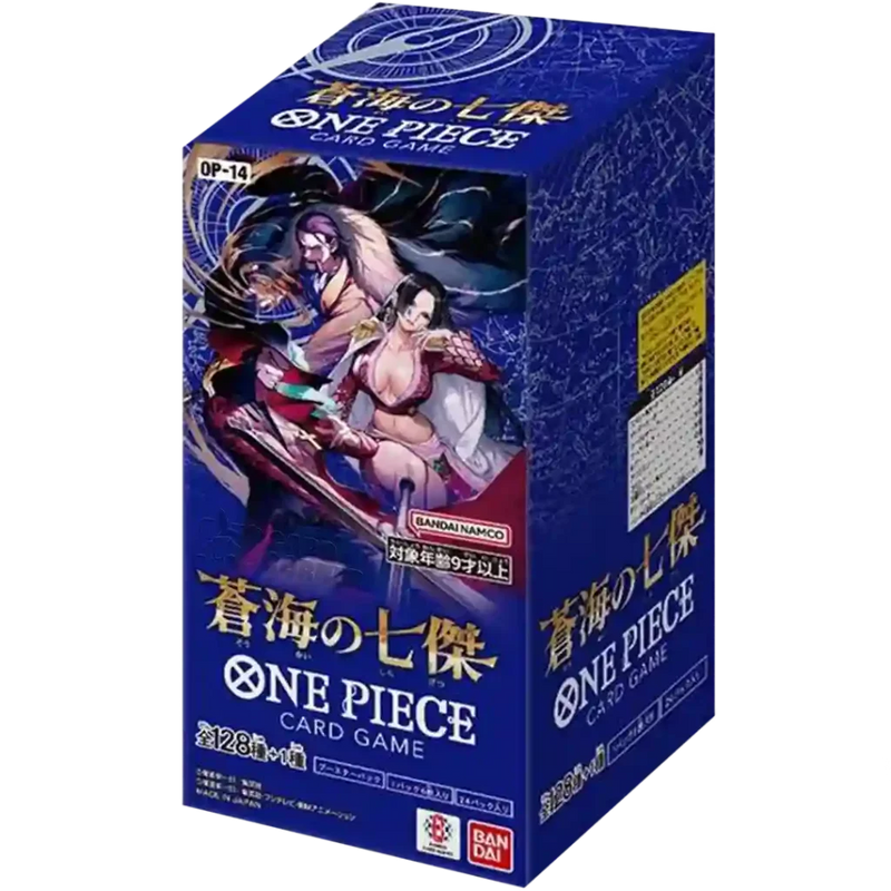 One Piece OP14 The Azure Sea's Seven Display (Japanisch)